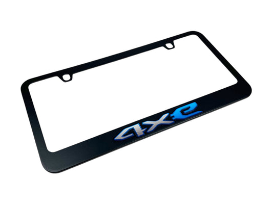 Jeep 4XE Black License Plate Frame
