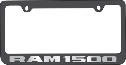 Ram 1500 Black License Plate Frame