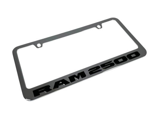 Ram 2500 Chrome License Plate Frame