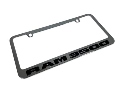 Ram 3500 Chrome License Plate Frame
