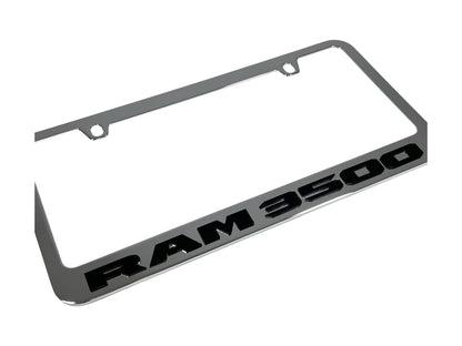 Ram 3500 Chrome License Plate Frame