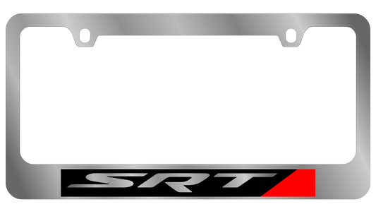 Dodge SRT Chrome License Plate Frame