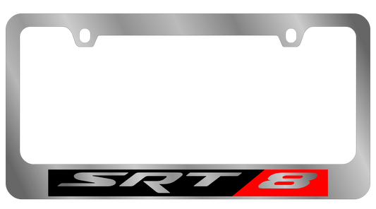 Mopar SRT-8 Chrome License Plate Frame