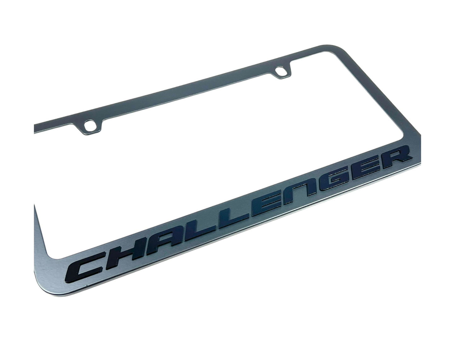 Dodge Challenger Black License Plate Frame
