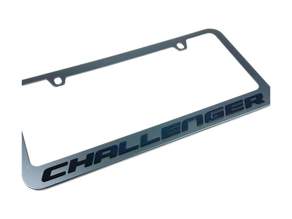Dodge Challenger Black License Plate Frame