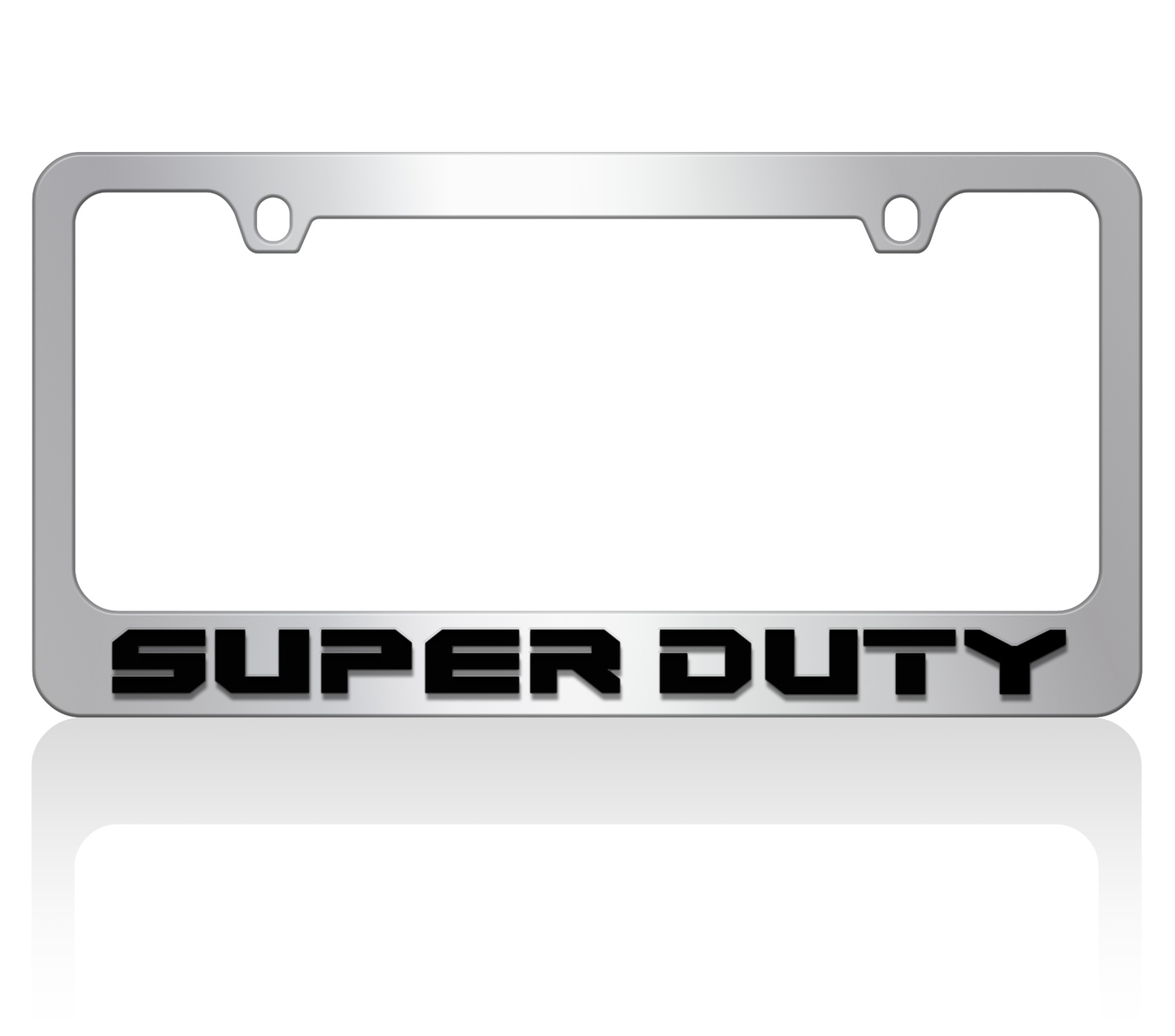 Ford Super Duty Chrome License Plate Frame