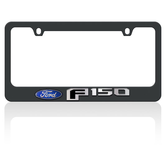 Ford F-150 Black License Plate Frame