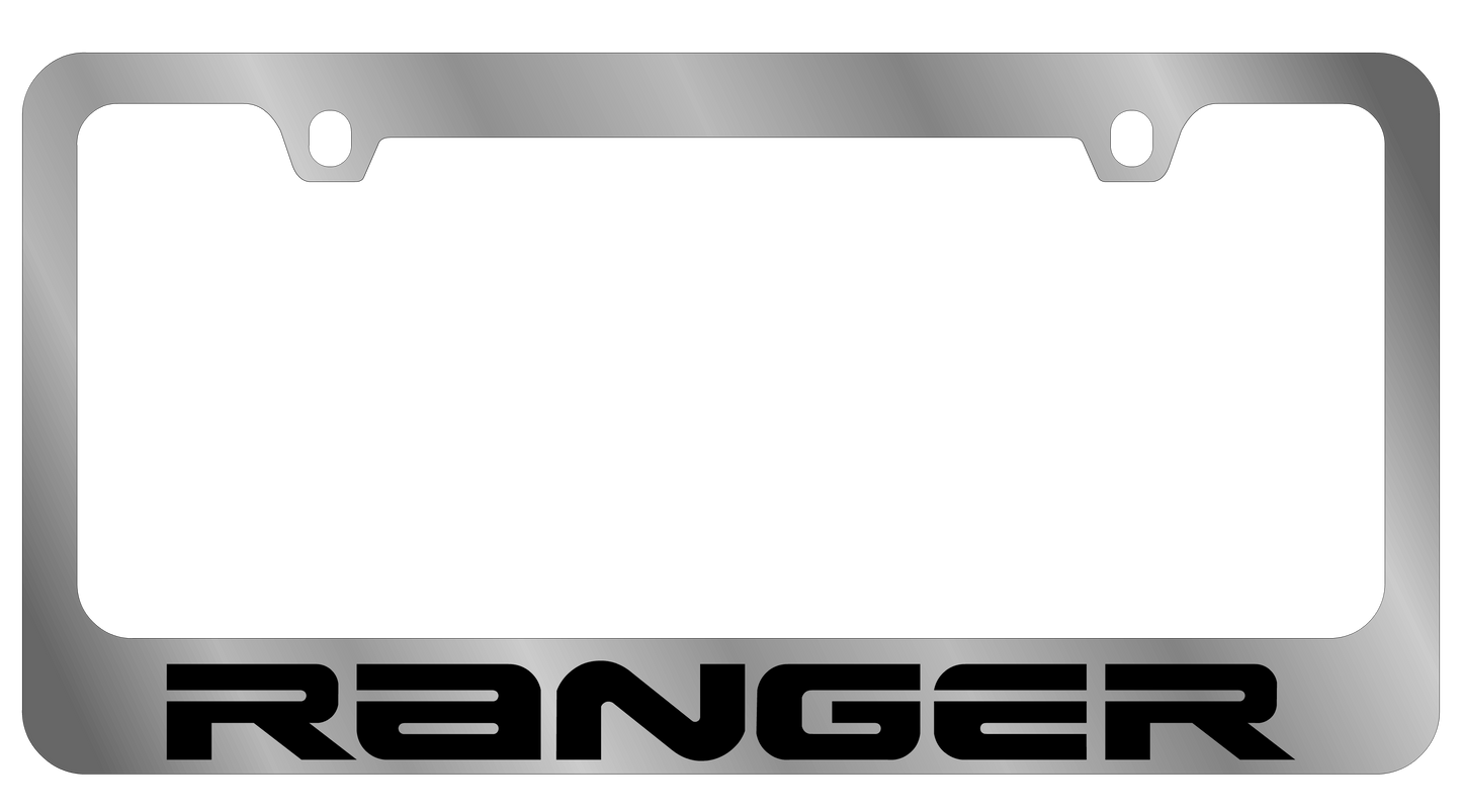 Ford Ranger Chrome License Plate Frame