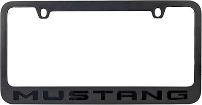 Ford Mustang Black License Plate Frame