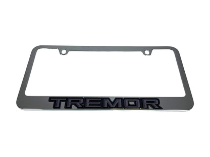 Ford Tremor Blacked Out Chrome License Plate Frame