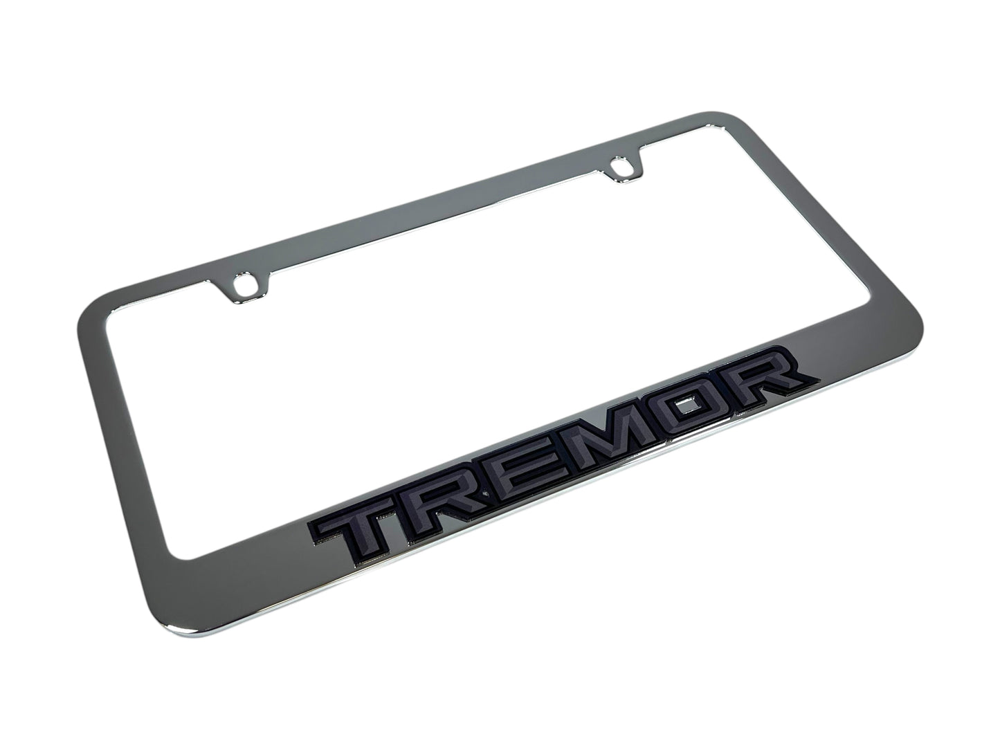 Ford Tremor Blacked Out Chrome License Plate Frame
