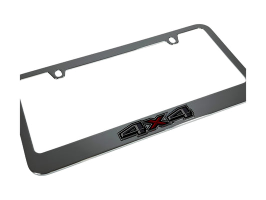 Ford 4X4 Chrome License Plate Frame