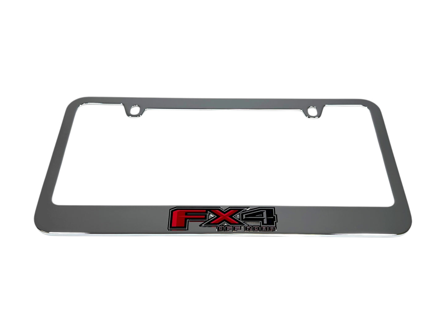 Ford FX4 Chrome License Plate Frame