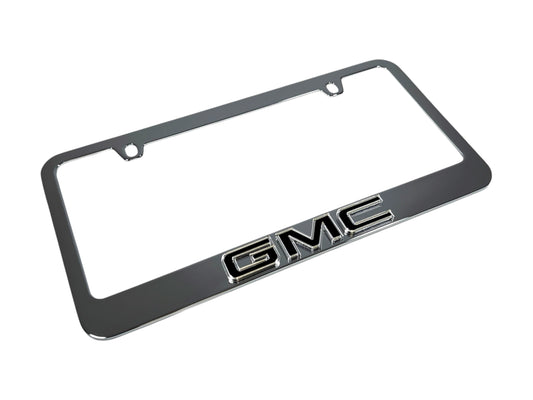 GMC Chrome License Plate Frame