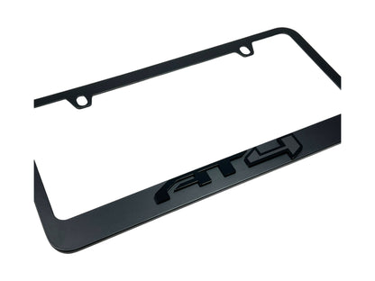 GMC AT4 Blacked out License Plate Frame