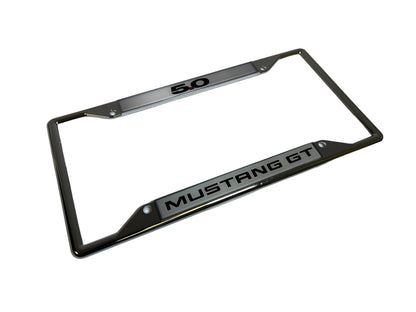 Ford 5.0 Mustang GT Chrome License Plate Frame