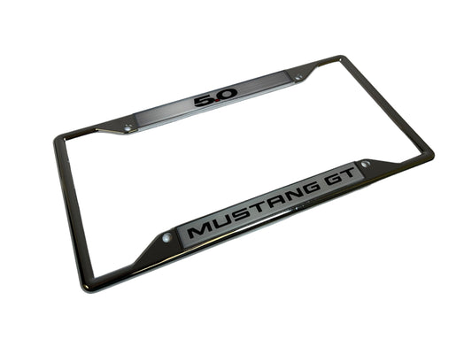Ford 5.0 Mustang GT Chrome License Plate Frame
