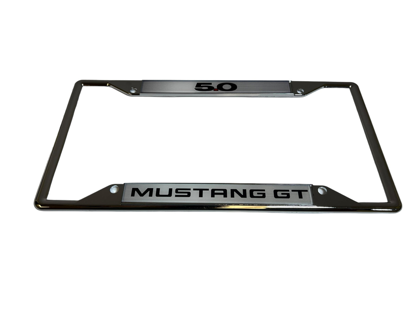 Ford 5.0 Mustang GT Chrome License Plate Frame