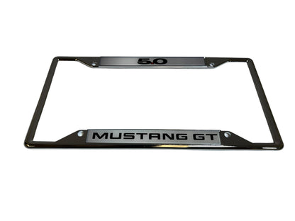 Ford 5.0 Mustang GT Chrome License Plate Frame