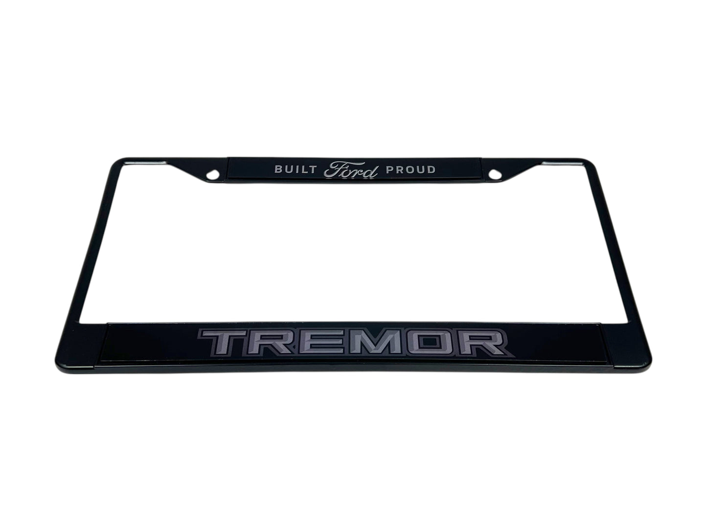 Ford Tremor Blacked Out Black License Plate Frame