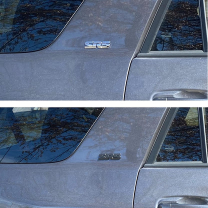 Emblem Overlays Compatible with 4Runner 2010-2024 ABS Plastic Badge Overlay 0516 with Strong Adhesive Matte Black 11Pcs
