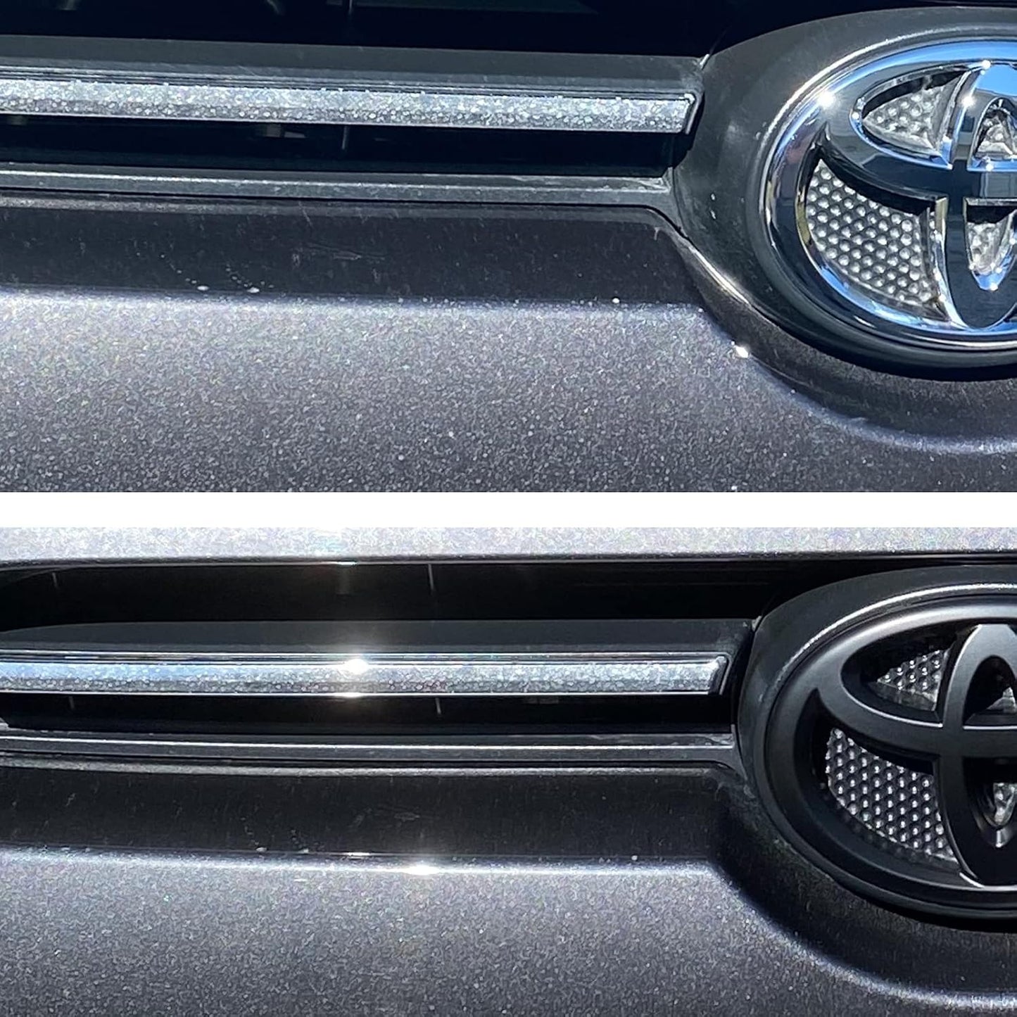 Emblem Overlays Compatible with 4Runner 2010-2024 ABS Plastic Badge Overlay 0516 with Strong Adhesive Matte Black 11Pcs