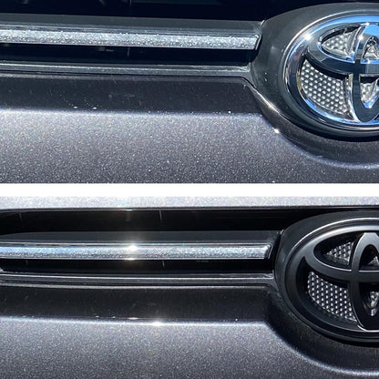 Emblem Overlays Compatible with 4Runner 2010-2024 ABS Plastic Badge Overlay 0516 with Strong Adhesive Matte Black 11Pcs