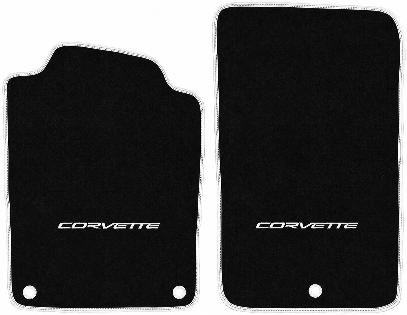 1997–2004 Chevrolet Corvette C5 Premium 18 oz Carpet Floor Mats – Licensed Logos