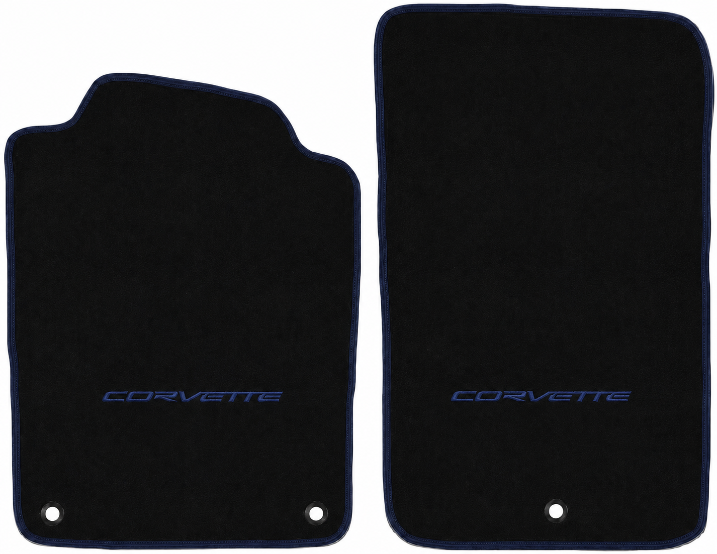 1997–2004 Chevrolet Corvette C5 Premium 18 oz Carpet Floor Mats – Licensed Logos