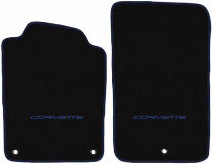 1997–2004 Chevrolet Corvette C5 Premium 18 oz Carpet Floor Mats – Licensed Logos