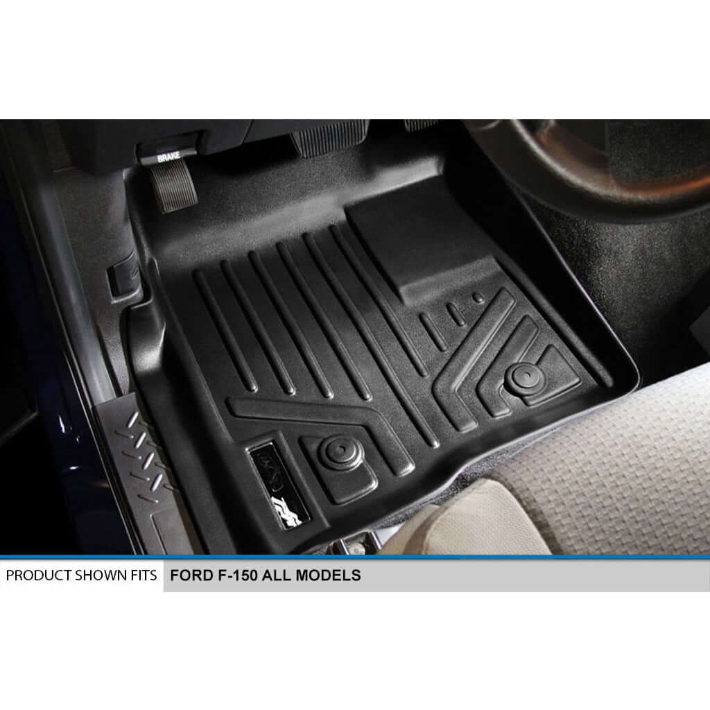 Custom Fit All-Weather Floor Liners for 2009–2010 Ford F-150
