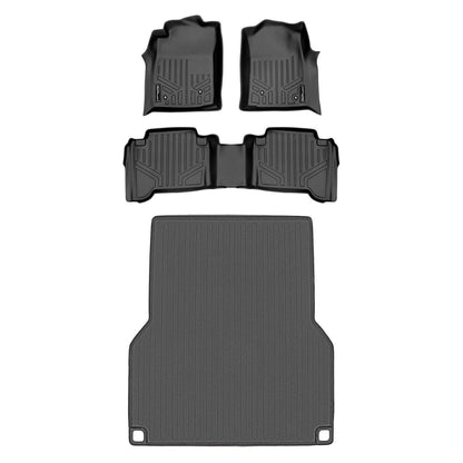 Custom Fit All-Weather Floor Liners for 2005–2011 Toyota Tacoma Double Cab (Automatic Transmission Only)