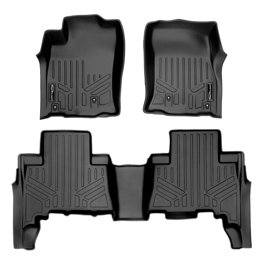 Custom Fit Floor Mats for 2010–2012 Toyota 4Runner – 5 Passenger (Without Sliding Rear Tray)