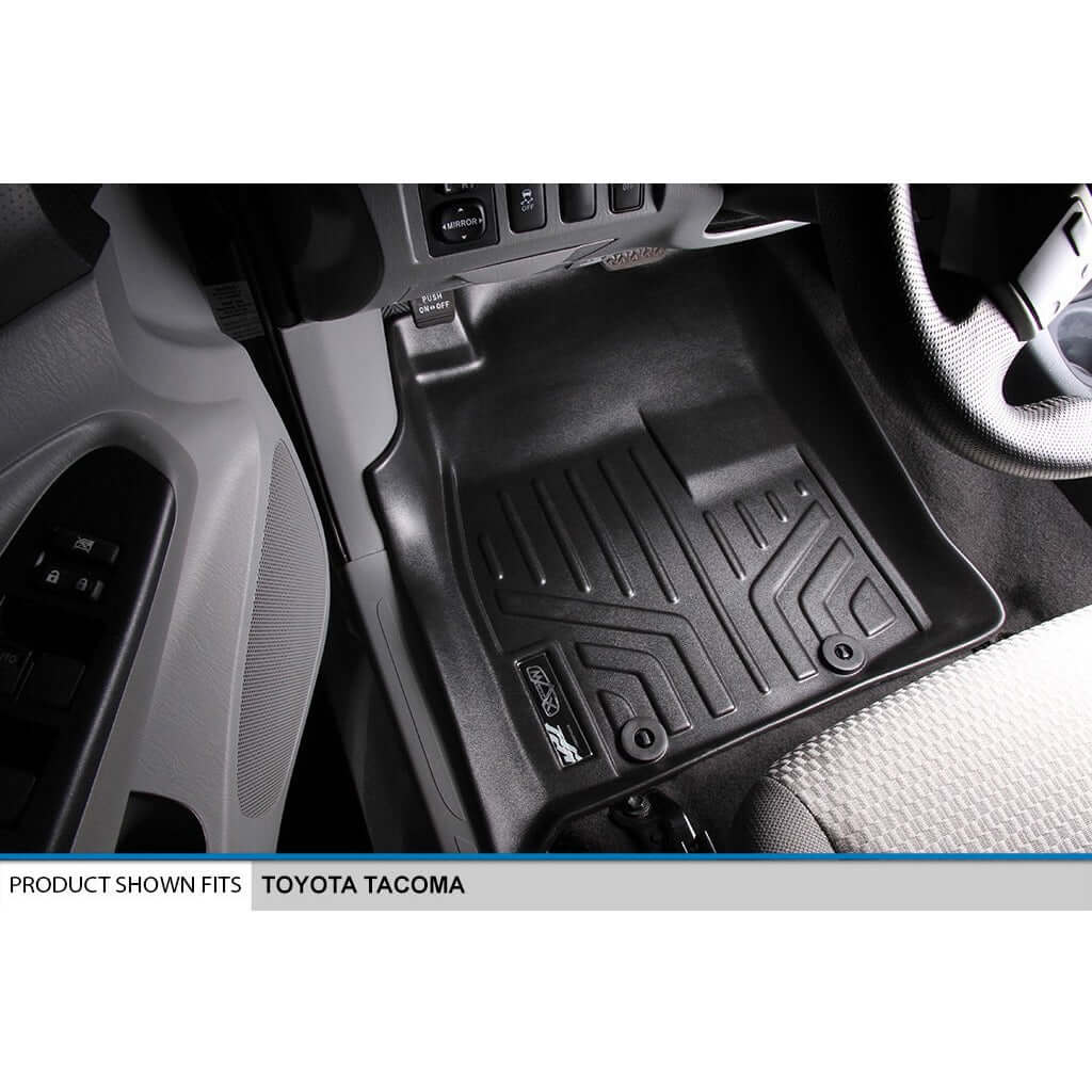 Custom Fit All-Weather Floor Liners for 2012–2015 Toyota Tacoma Double Cab