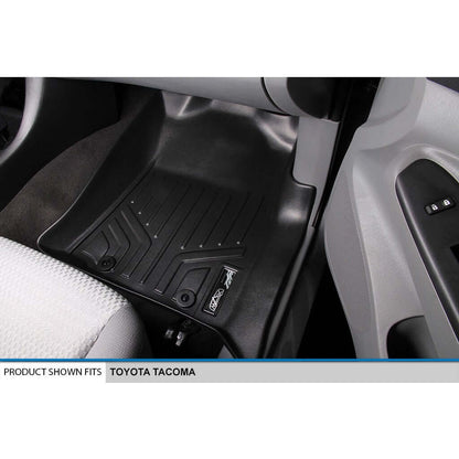 Custom Fit All-Weather Floor Liners for 2012–2015 Toyota Tacoma Double Cab