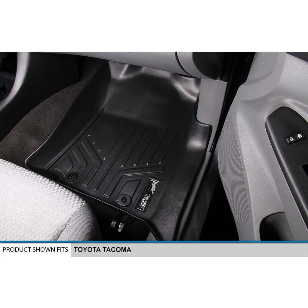 Custom Fit All-Weather Floor Liners for 2012–2015 Toyota Tacoma Double Cab