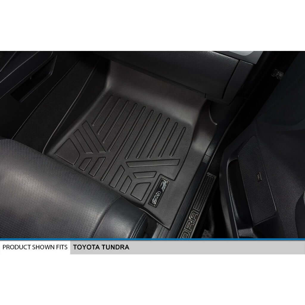 Custom Fit All-Weather Floor Liners for 2012–2013 Toyota Tundra Double Cab