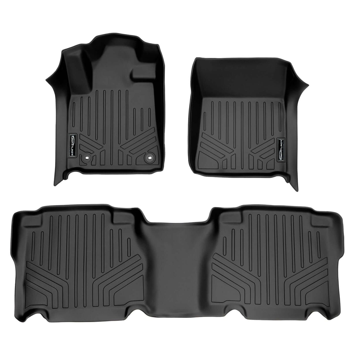 Custom Fit All-Weather Floor Liners for 2012–2013 Toyota Tundra CrewMax Cab