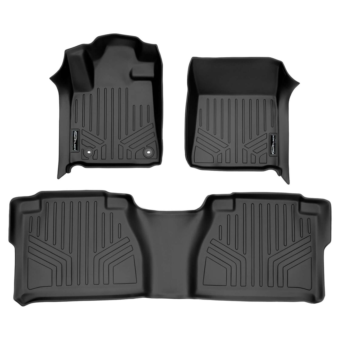 Custom Fit All-Weather Floor Liners for 2012–2013 Toyota Tundra Double Cab