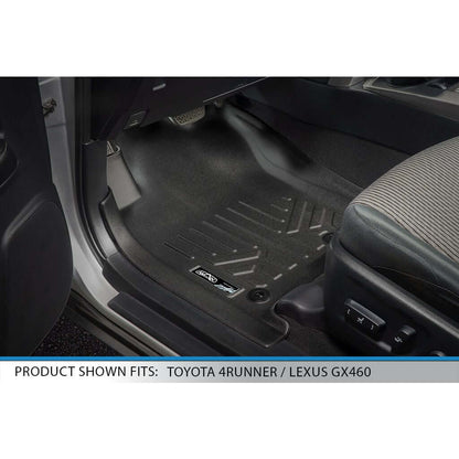 Toyota 4Runner Floor Liners 2013–2024 – Custom Fit, All-Weather, 5 Passenger w/ Sliding Rear Tray