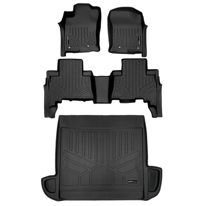 Custom Fit Floor Liners for 2013–2024 Toyota 4Runner – 5-Passenger (No Sliding Rear Tray)