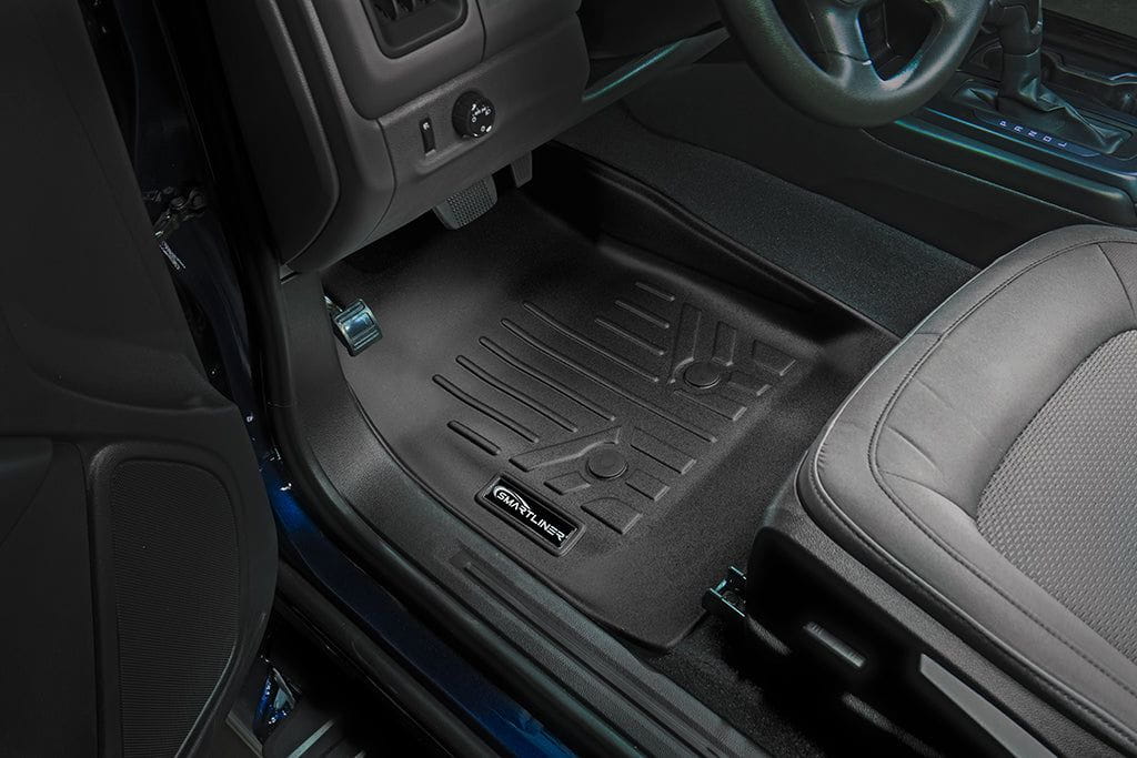 Custom Fit All-Weather Floor Liners for 2015–2022 Chevy Colorado Extended Cab & GMC Canyon Extended Cab