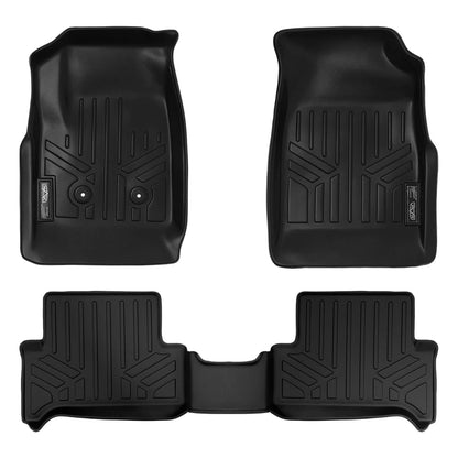 Custom Fit All-Weather Floor Liners for 2015–2022 Chevy Colorado Extended Cab & GMC Canyon Extended Cab
