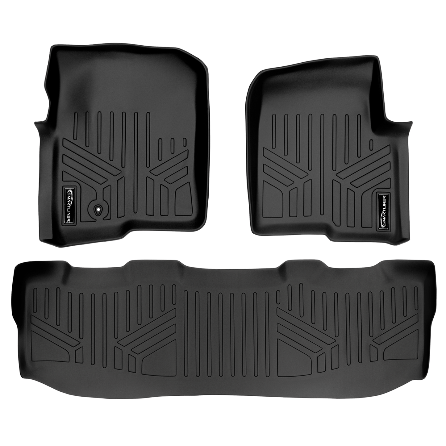 Custom Fit All-Weather Floor Liners for 2008–2010 Ford F-250 / F-350 / F-450 SuperCrew Cab