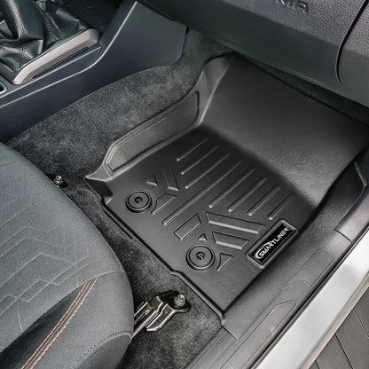 Custom Fit Floor Liners for 2018–2023 Toyota Tacoma Double Cab (Manual Transmission)