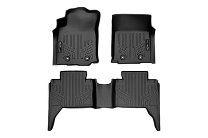 Custom Fit Floor Liners for 2018–2023 Toyota Tacoma Double Cab (Manual Transmission)