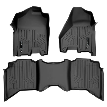 Custom Fit Floor Liners for 2012 RAM 1500 Crew Cab