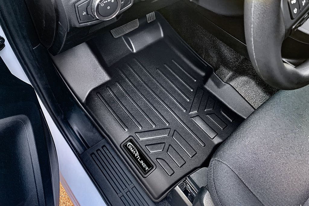 Custom Fit All-Weather Floor Liners for 2019–2023 Ford Ranger SuperCab (Vinyl Flooring)