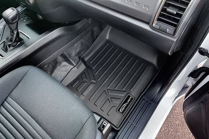 Custom Fit All-Weather Floor Liners for 2019–2023 Ford Ranger SuperCab (Vinyl Flooring)