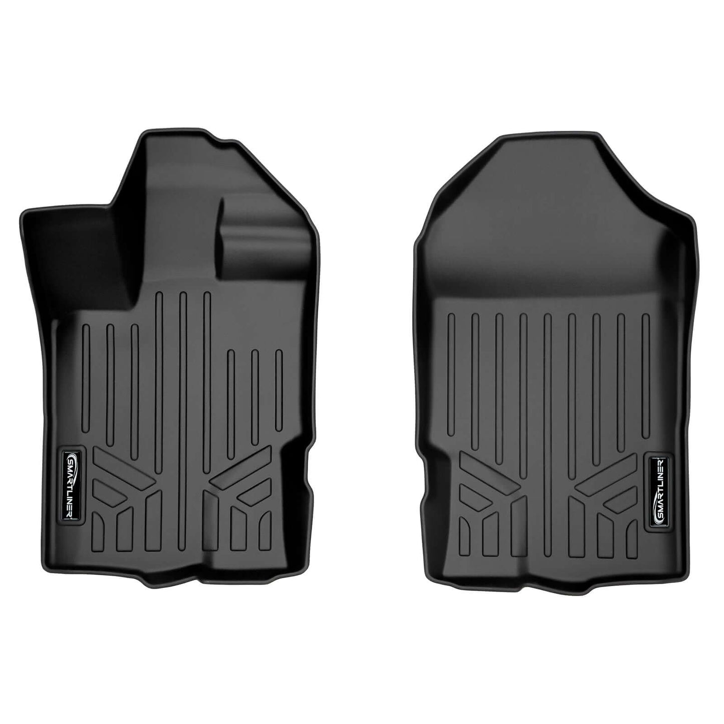 Custom Fit All-Weather Floor Liners for 2019–2023 Ford Ranger SuperCab (Vinyl Flooring)